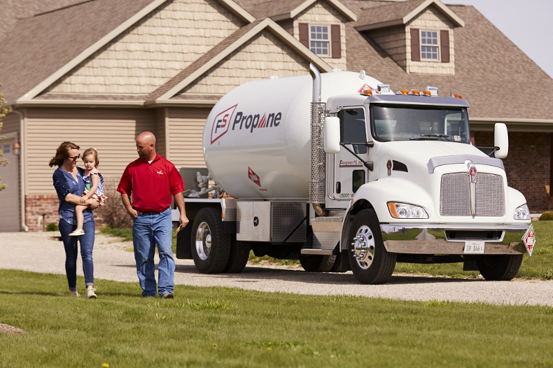 FS Propane Truck
